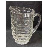 Indiana Glass Colony Whitehall Pitcher Cubes 52