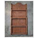 Wooden 4-Tier Stepped Shelf 12'W 6'D 24'H