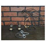 Wire CD Holder, Candle Holders & Puzzle