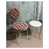 Vintage Vanity Chair & Desk