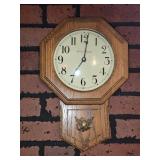 Saint Charles Wooden Call Clock 11ï¿½'x 17'
