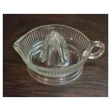 Vintage Clear Glass Juicer