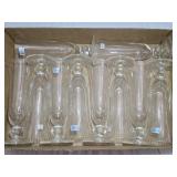 10- Schott Zwiesel Clear Crystal Champagne Flutes