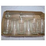 8- Clear Glass Deinking Glasses