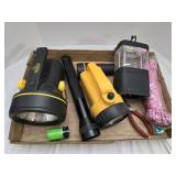 Flashlights, Rope & Pliers