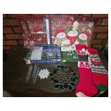 Christmas Lights, Bags, Ornaments,  Stockings &