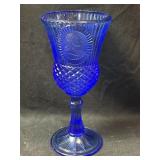Vintage Avon Fostoria Martha Washington Cobalt