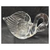 Cristal d'Arques Swan Lead Crystal 5.75ï¿½ H x 10ï¿½