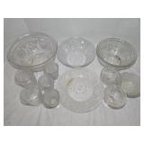 15 Pc Anchor Hocking Sandwich Pattern Dinnerware
