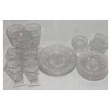 18 Pc. Imperial Glass Cape Cod Dinnerware Set