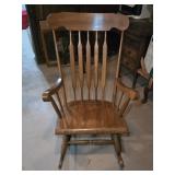 Vintage Solid Wood Rocking Chair 25'W 39'H