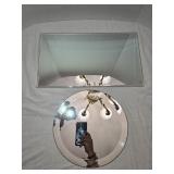 2 Mirrored Trays - 10ï¿½'x 17ï¿½ Square & 11ï¿½' Round