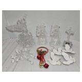 Acrylic Christmas Figures, Dove Ornaments & more