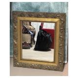Small Framed Mirror