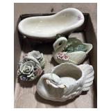 Assorted Porcelain Decor & More