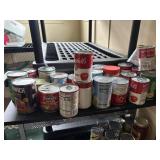 Assorted Canned Goods(Dates Unkown)