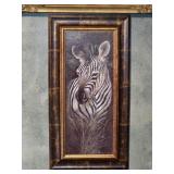 Zebra Art Print 'Striped Innocence' by Ruane