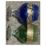 2 European Wine Glasses 4 1/2ï¿½