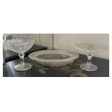 3 Assorted Miss America Dishes