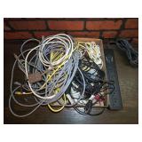 Assorted Cords & Power Block