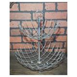 2-Tier Wire Fruit Basket 14'W 15'T