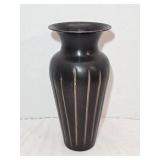 Metal Vase 12ï¿½' tall
