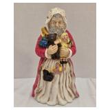 Ceramic Folk Art Santa 10' tall