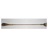Brass Backscratcher / Shoehorn 21ï¿½' long