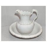 Porcelain Pitcher & Basin