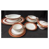 86 Pieces Noritake Goldhill China Set