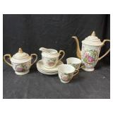 Vintage Demitasse? China Set 9 Pieces