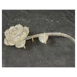 Art Glass Blown Rose 8ï¿½