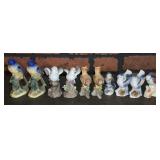 Ceramic Bird Figures 3ï¿½'- 5ï¿½' tall