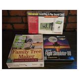 Sound Card, Family Tree Maker & Flight Simulator