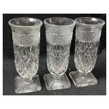 Set Of 3 Vintage Slender Imperial Diamond