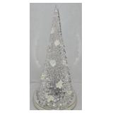 Lighted Plastic Christmas Tree 18ï¿½' tall