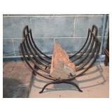 Wrought Iron Log Rack 21'L 14'W 19ï¿½'H