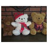3 Plush Bears