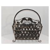 Wire Magazine Rack 15'L 9'W 18'H