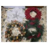 4 Christmas Wreaths