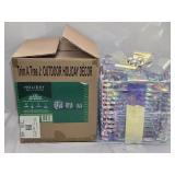 3-Pc Iridescent Gift Box Outdoor Decor Set