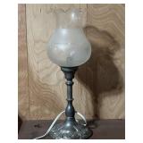 Silver Plated 17ï¿½ Table Lamp