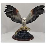 Vintage Ceramic Eagle w/ Spread Wings 17'H 18ï¿½'W