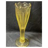 Vtg Tiara Indiana Glass Diamond Braid 10ï¿½ Vase in
