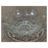 12ï¿½ Iris & Herringbone Ruffled Edge Bowl