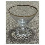 8) 3 1/2ï¿½ Candlewick Sherbets