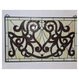 Metal Framed Stained Glass Panel 33'x 20'