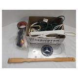 Drop Cords, Power Block, Backscratcher, Mer edes
