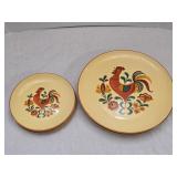 6 Vtg Taylor Smith Taylor Reveil Plates