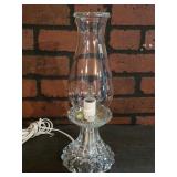 Vintage Clear Glass Electric Lamp